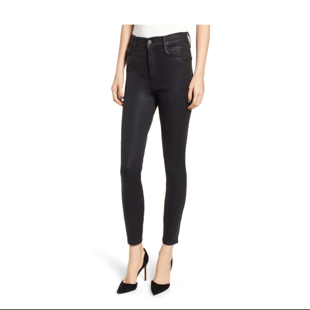 Frame Denim - Ali High Rise Coated Cigarette NWT